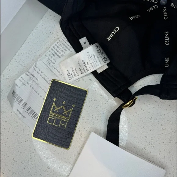 ❌$OLD❌ CELINE LOGO BASEBALL CAP - Picture 6 of 7